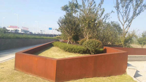 怀远耐候钢挡土墙